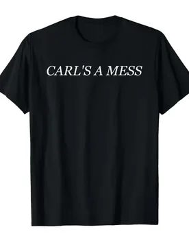 Carl's A Mess T-shirt For Men Women 100% Cotton T Shirts Short Sleeve Tops 0406-3 - Aliexpress - FashionsVida