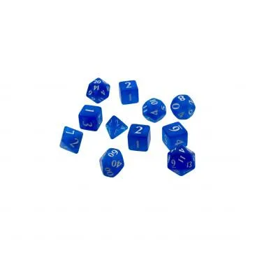 Eclipse 11 Dice Set - Pacific Blue - Ultra PRO - FashionsVida
