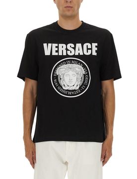 VERSACE T-shirt with Logo