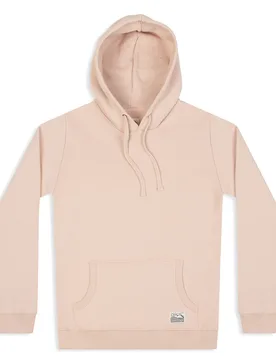 Women's Pullover Hoodie - Faded Pink - Silverstick - FashionsVida