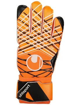 Gants De Gardien De But Soft Resist+ Orange Fluor / White / Black 8.5 unisex - Uhlsport - FashionsVida
