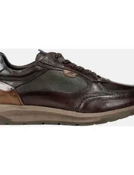 Zapato sport de hombre en piel con cierre de cremallera - Fluchos - FashionsVida