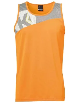 T-shirt Sans Manches Core 2.0 Fresh Orange / Dark Grey Melange L - Kempa - FashionsVida