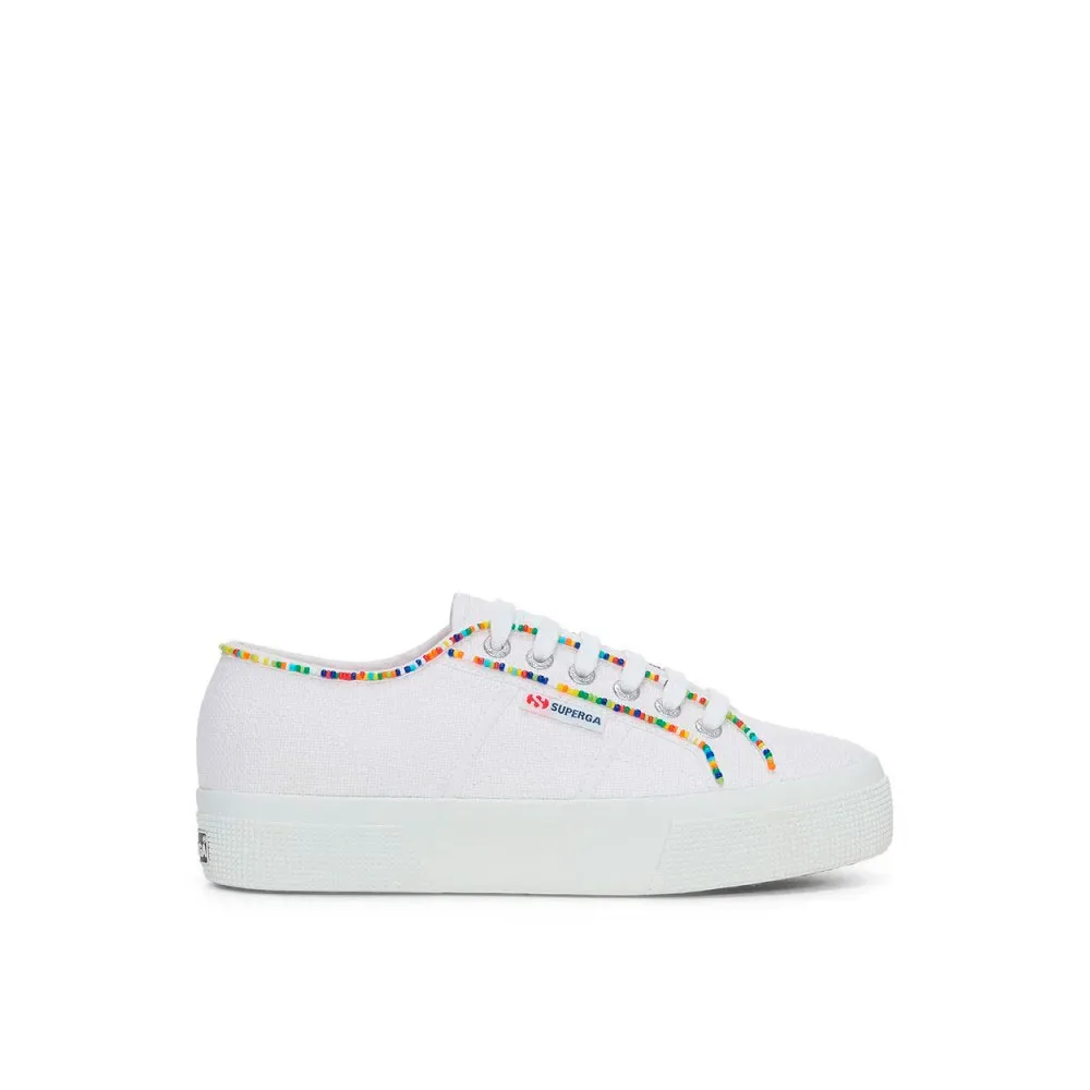Sneaker 270 Multicolor Beads White / Multicolor EU 40 - Superga - FashionsVida