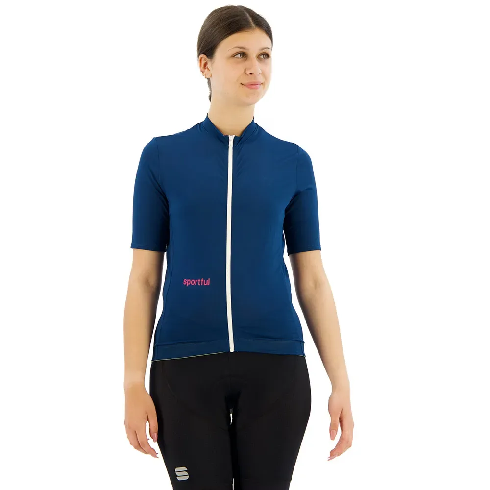 Maglia A Maniche Corte Classic Teal Blue / Blue - Sportful - FashionsVida