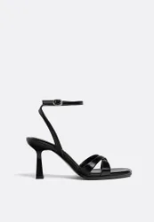 Sandalen mit feinem Absatz SCHWARZ 37