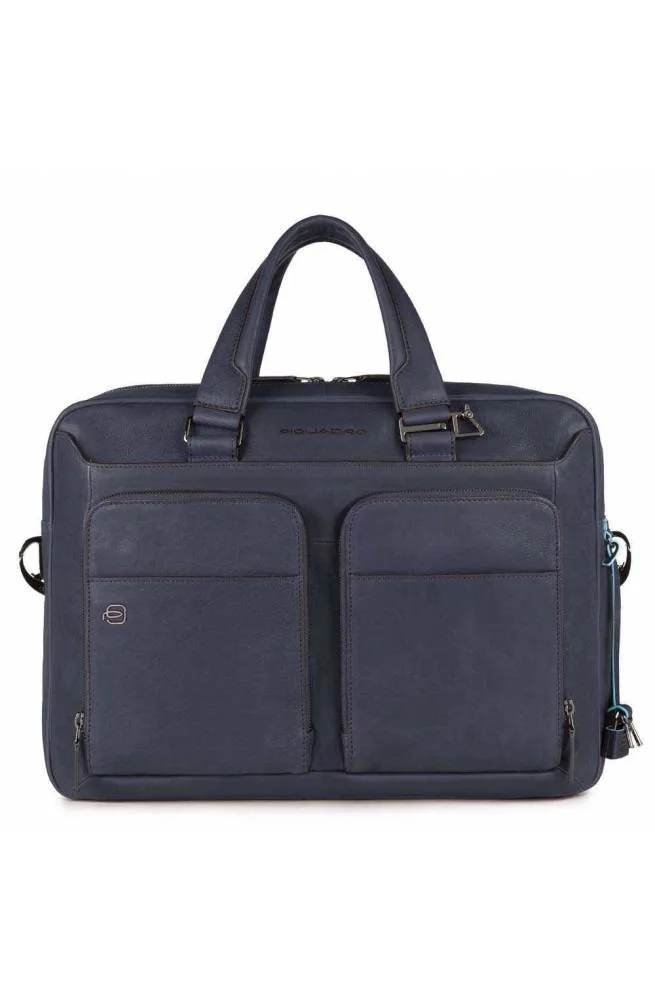 Borsa BLACK SQUARE Uomo Pelle Blu - CA2849B3-BLU4 - Piquadro - FashionsVida