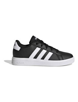 Scarpe nere con strisce bianche in materie sintetiche Grand Court 2 K 38⅔