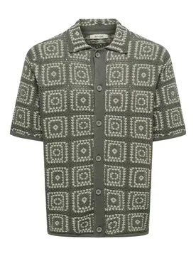 ONSBART RLX 5 SS SHIRT KNIT NOOS male