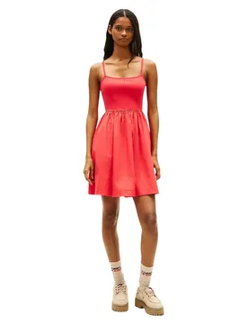 Damen Kleid Rot 515114