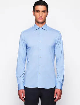 Camisa de hombre vestir regular fit "performance" - Mirto - FashionsVida
