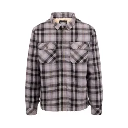Mens Danehill Sherpa Lined Shirt (Storm Grey) Cotton - Size Small