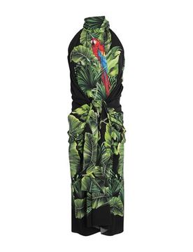 Dolce&Gabbana Vestido midi Mujer Negro 32,34 Mujer