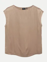 BLACK LABEL T-Shirt Ärmellos Beige 46