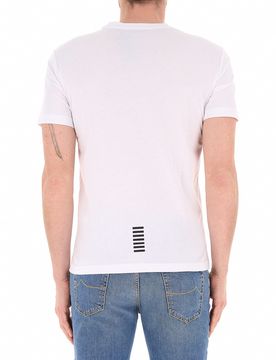 T-shirt girocollo BIANCO S