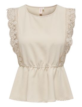 ONLY Camiseta 'ONLMETTE' beige