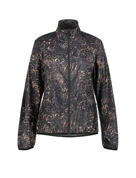 Chaqueta de running Maile Print para mujer negro 34 - Rukka - FashionsVida