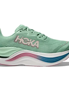 SKYWARD X Laufschuhe Damen JADEITE / DRIED ROSE 44 - HOKA - FashionsVida