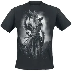 T-Shirt - Odin - S bis 4XL - für Männer - Größe M - schwarz - Männer - male