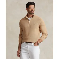 Jersey de hombre de punto de piqué y algodón tallas grandes