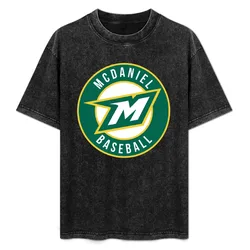 McDaniel College T-Shirt Basic Solid Tee for Daily Use