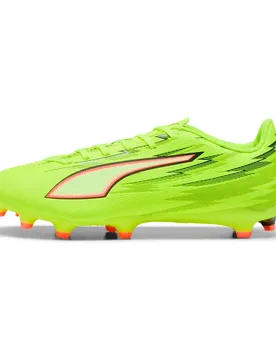 Chaussures De Football Ultra 6 Play Fg/ag Yellow Alert / Black / Silver / Glowing Red EU 46 - Puma - FashionsVida