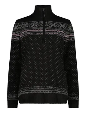 Pull à Demi-zip 7h86505 Black XS - CMP - FashionsVida