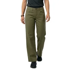 Pantalon Chino Mid Rise Baggy Dusty Olive Green 34