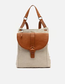 Alanu Diebstahlsicherer Rucksack in Bastoptik