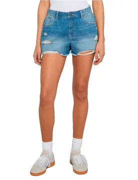 Short En Jean Tb8193 Washed Light Blue 32
