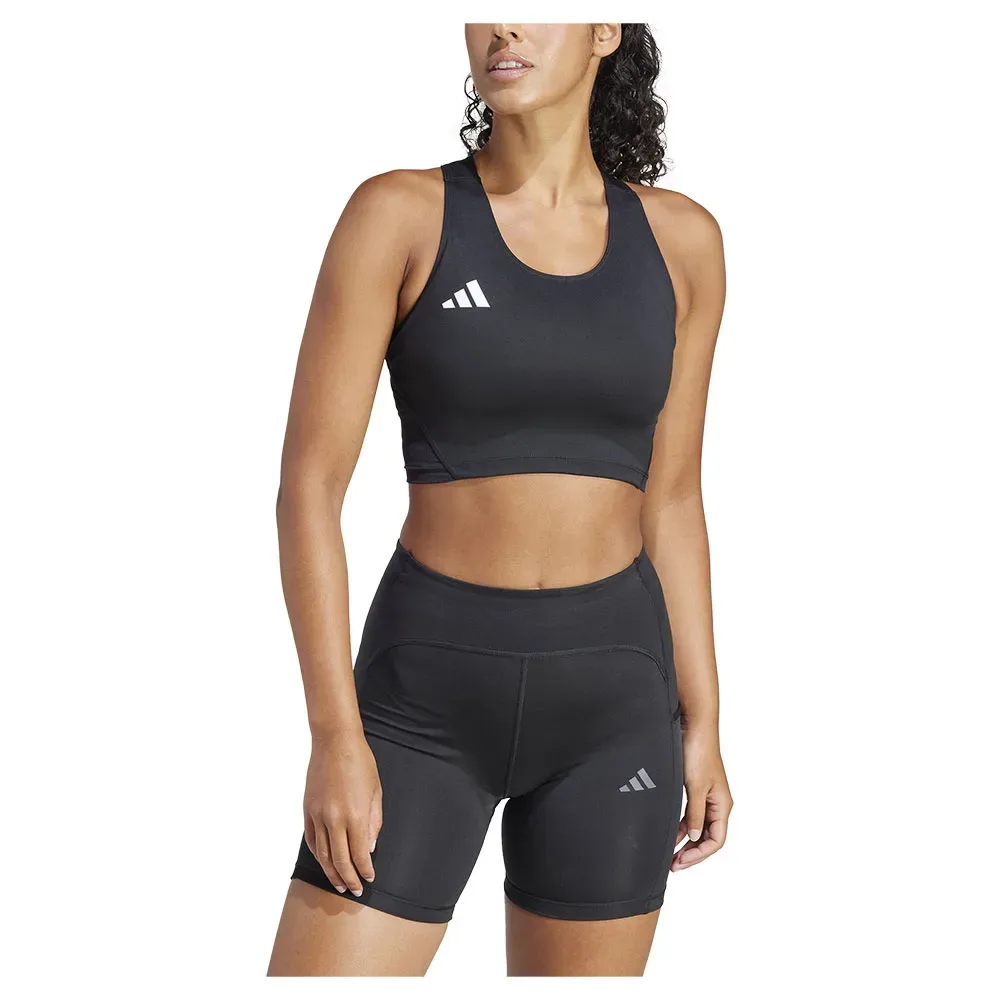 Top De Sport Adizero Essentials Crop Black S - Adidas - FashionsVida