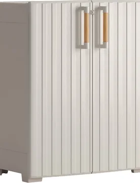 Armario Resina Bajo Groove 80x45x98 cm - Keter - FashionsVida