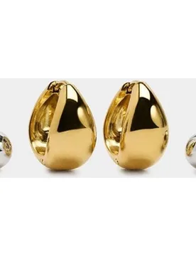 Pack de pendientes de acero inoxidable en varios colores - Parfois - FashionsVida