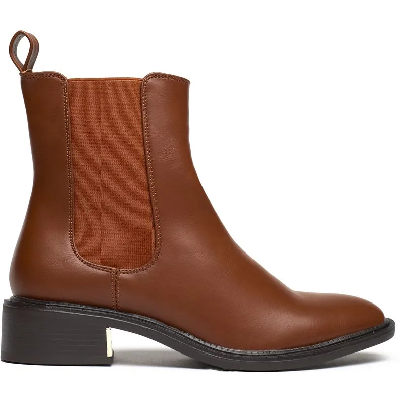Womens Harper Chelsea Boots - Tan - Size Uk 7 - Solesister - FashionsVida