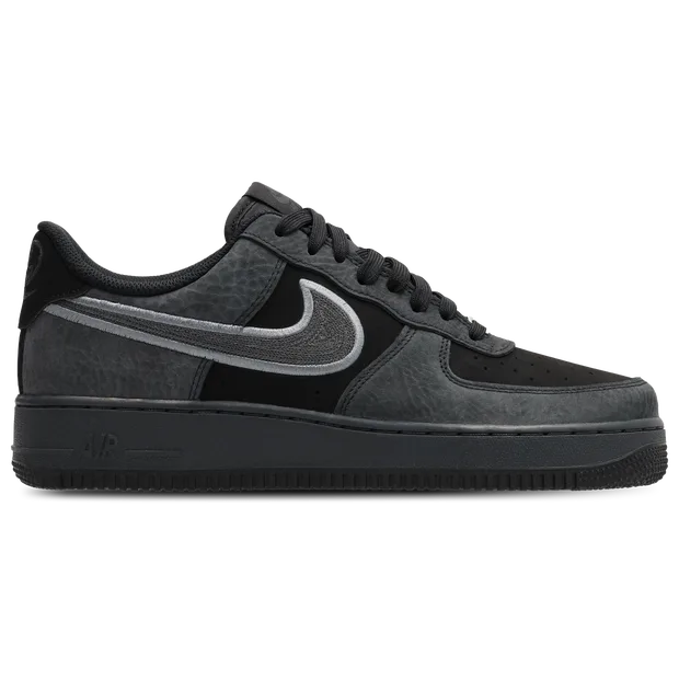 Air Force Men's Sneakers - Black - Size 7 - Leather - Black - Size: 7 - Nike - FashionsVida