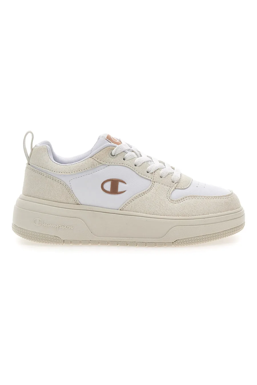 Sneakers Bianco Panna Con Platform RD18 LITE LOW 37½ - Champion - FashionsVida