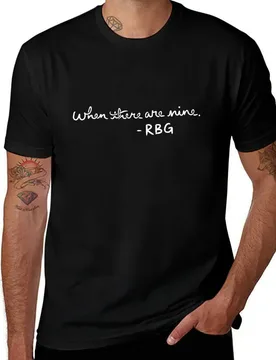 When there are nine - RBG T-Shirt Basic Simple Casual Short Sleeve Tee T-Shirt - Aliexpress - FashionsVida