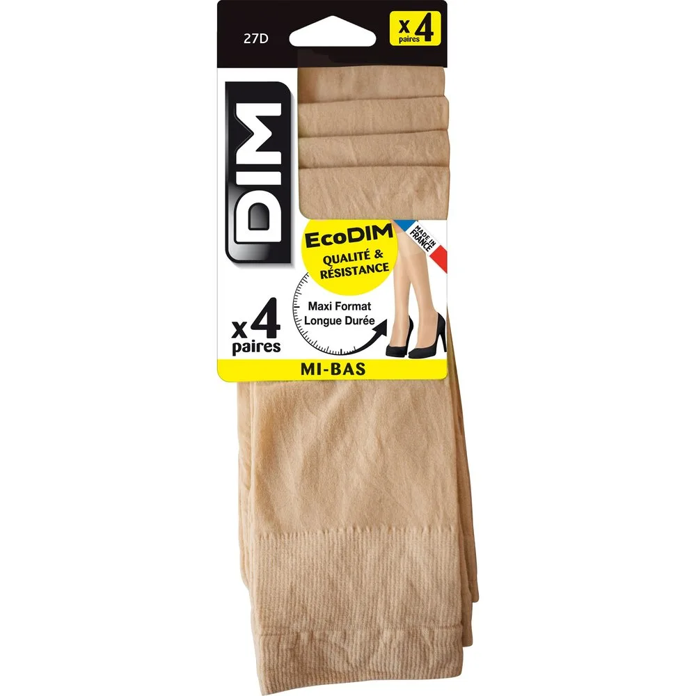 Minimedias de poliamida de efecto natural - Dim - FashionsVida
