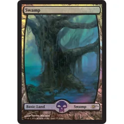 Swamp (Extended Art) (Judge Foil) Promotional Cards