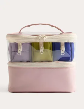 Pack Large Utility Bags Pink Mix male - M&S - FashionsVida