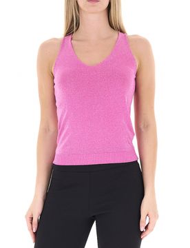 Canotta in lurex FUCSIA M/L