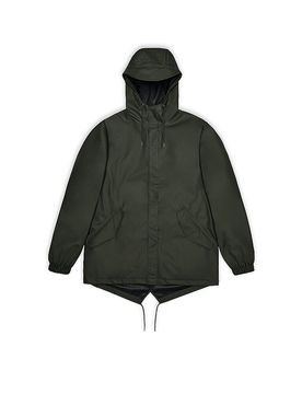 Chaqueta impermeable oliva L