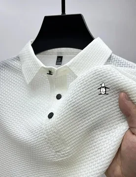 Men's uniform color printed shirts with side-opening sleeves, casual and comfortable, trendy and fashionable, breathable and coo - Aliexpress - FashionsVida