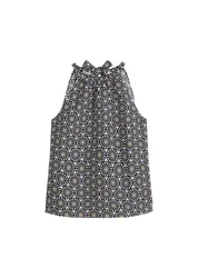 Woven Blouses Sleeveless female