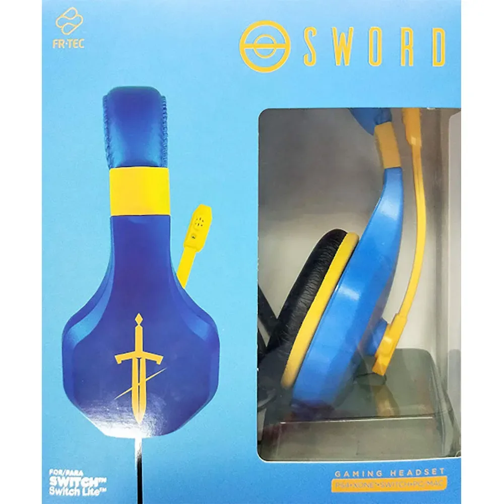 Casque Gaming Swortd Ft2010 Blue / Yellow One Size unisex - Fr-tec - FashionsVida