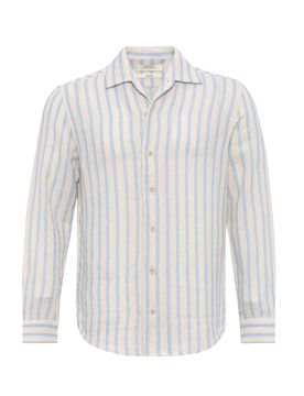 Antioch Camisa ecru / azul claro