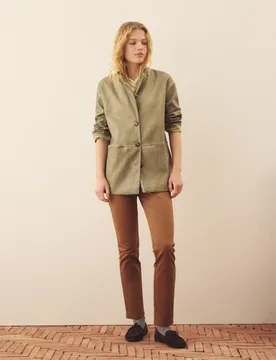 Blazer de mujer lisa - Southern Cotton - FashionsVida