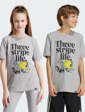T-shirt Positivity Table Graphic Junior 13-14A Medium Grey Heather