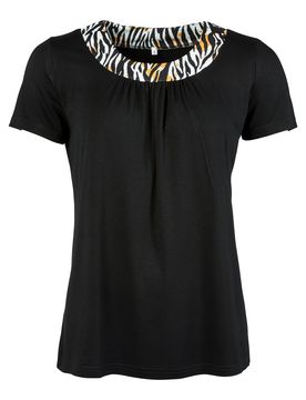 Damenshirt "Safari" M schwarz