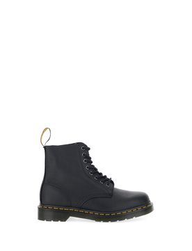 Anfibi in pelle NERO 070